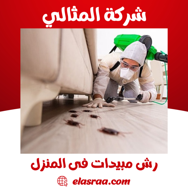 رش مبيدات فى المنزل